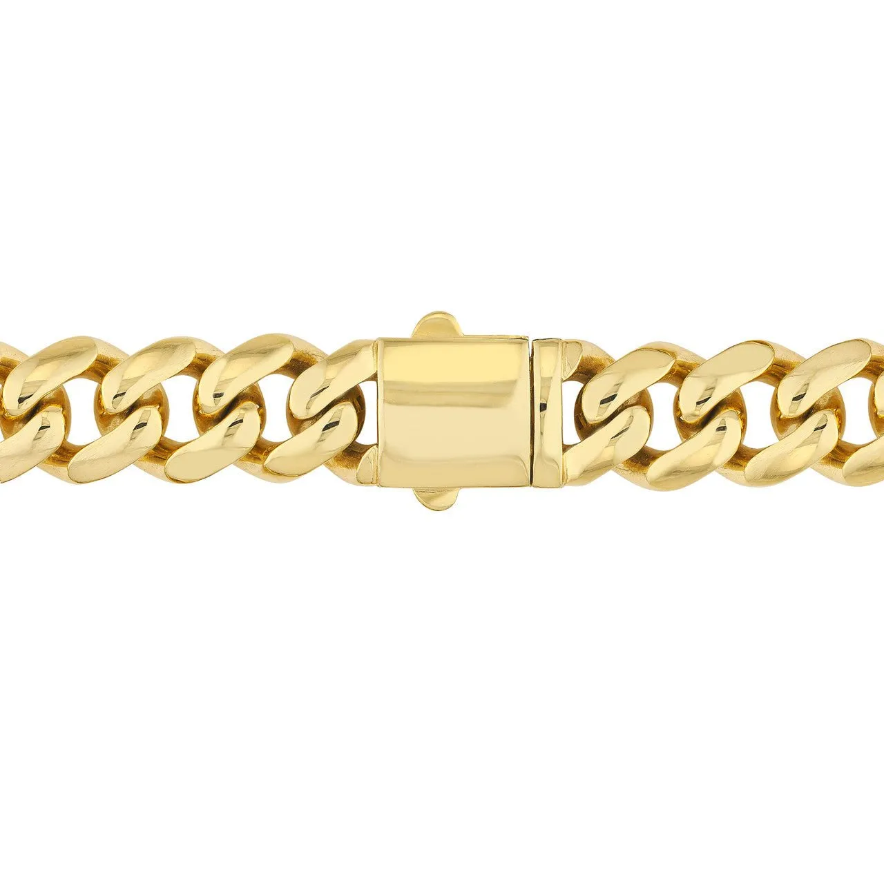 14K Gold 10.80MM Miami Cuban Chain Bracelet