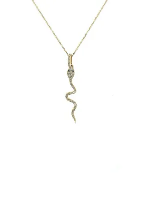 14k Gold Harley Necklace