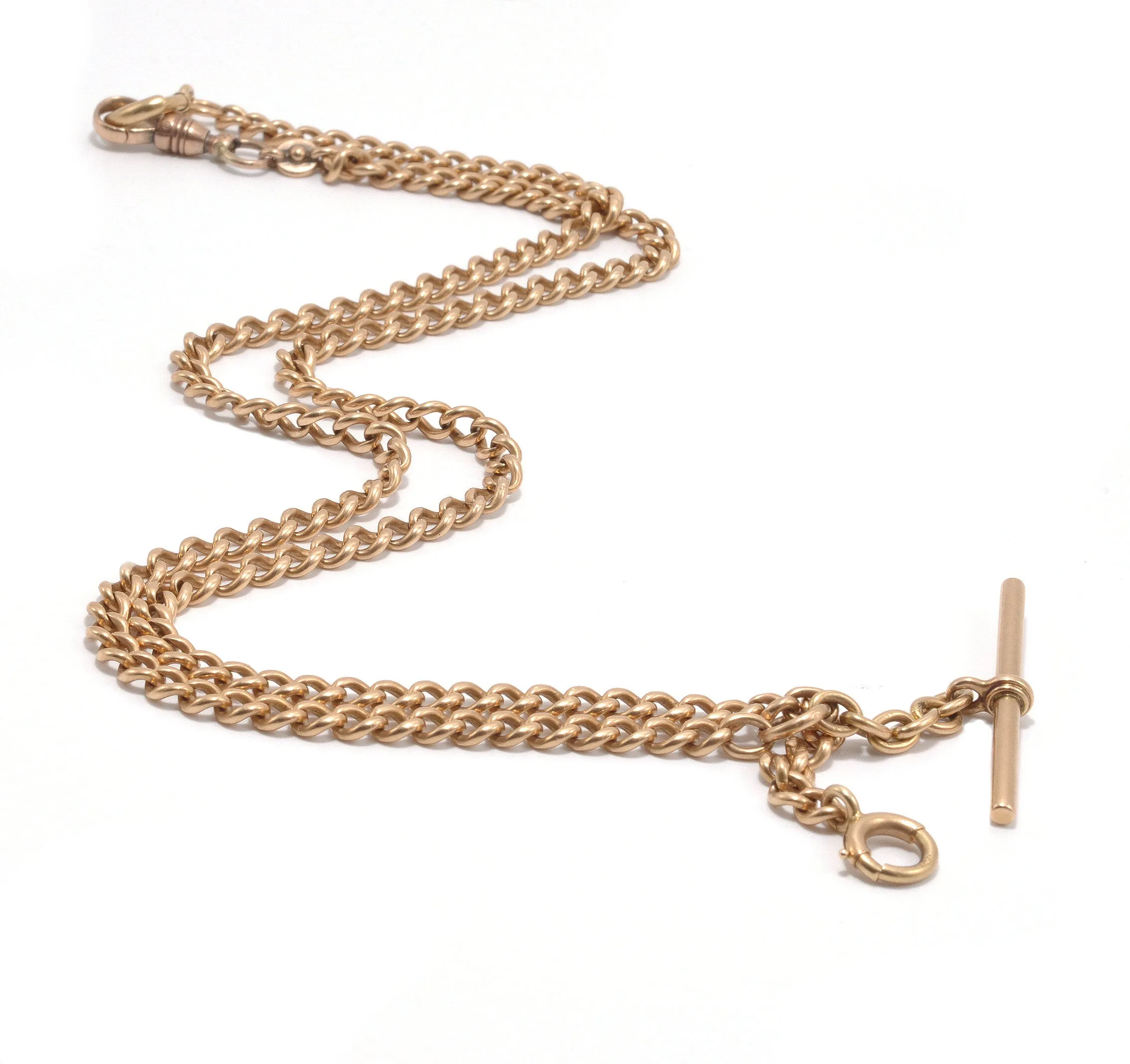 14K Victorian Albert Chain