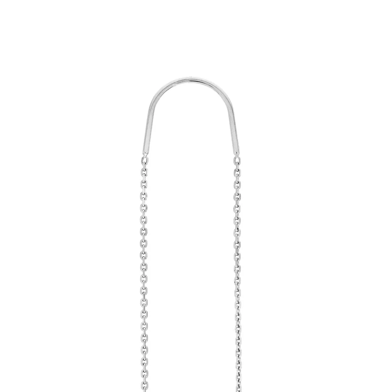 14k yellow gold diamond threaded earrings