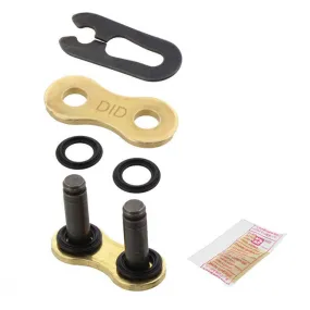 525VX3 FJ Gold & Black Clip Link DID (525VX3FJGB)