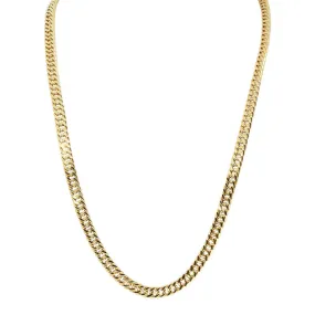 9ct Yellow Gold Double Curb Chain