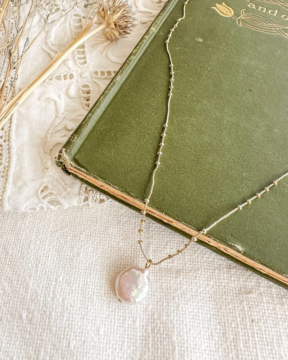 Adrina Pearl Necklace