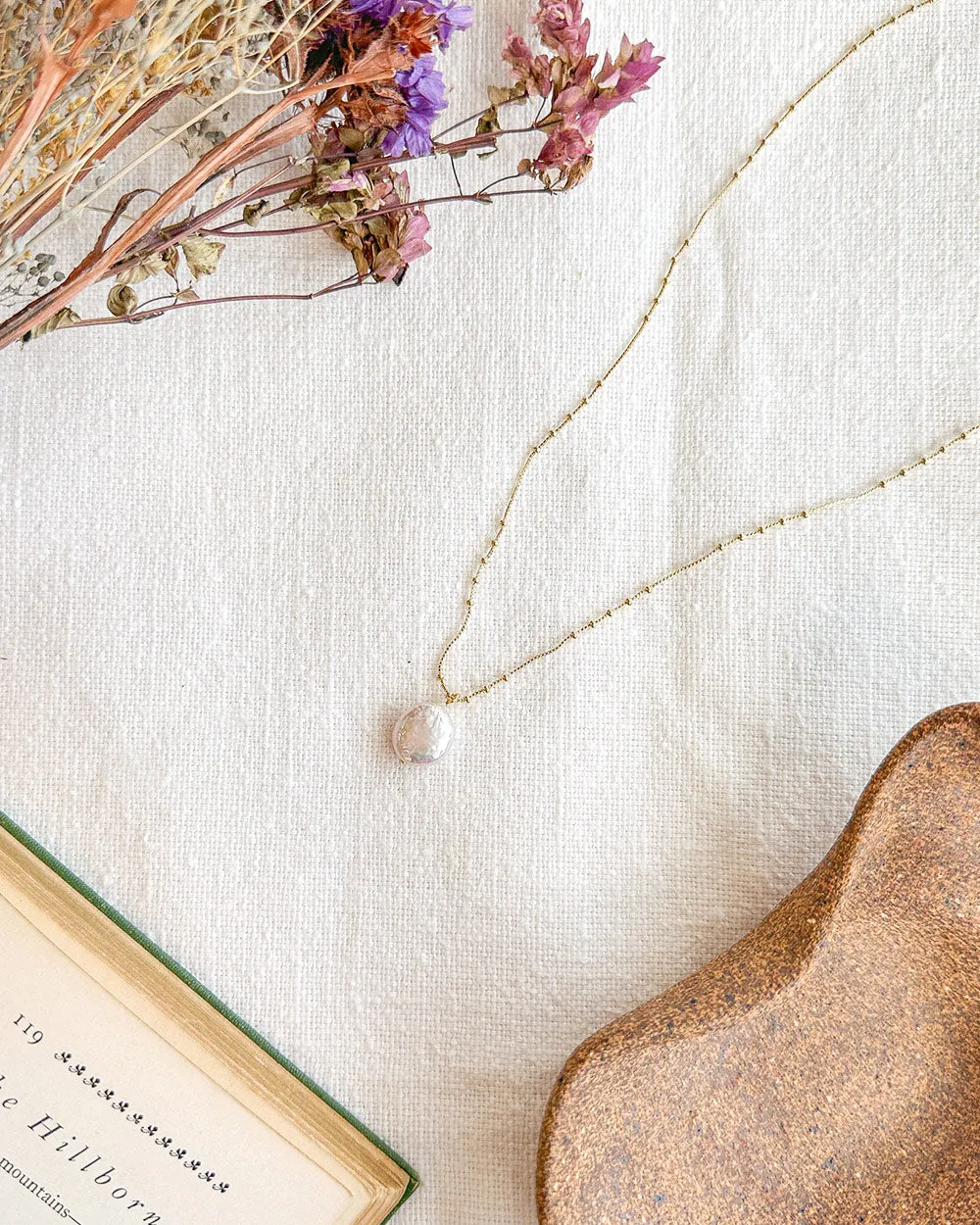 Adrina Pearl Necklace