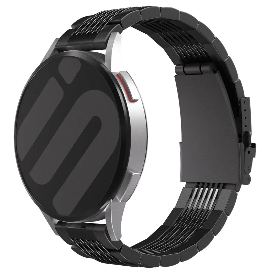 Amazfit GTR Mini Luxury Steel Chain Strap (Black)