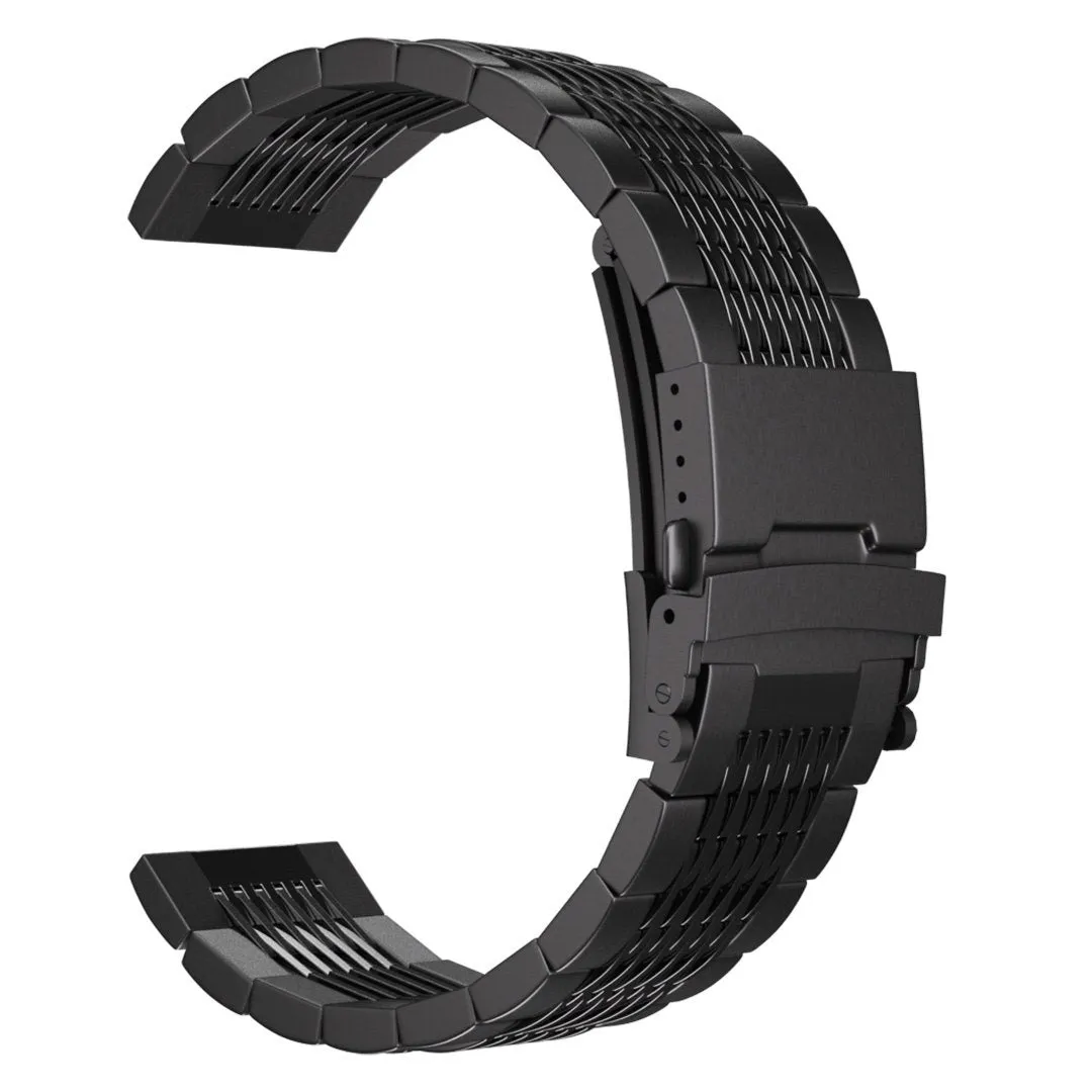 Amazfit GTR Mini Luxury Steel Chain Strap (Black)