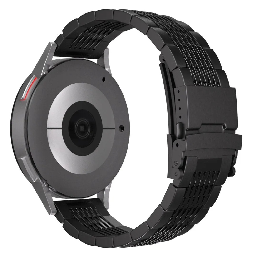 Amazfit GTR Mini Luxury Steel Chain Strap (Black)