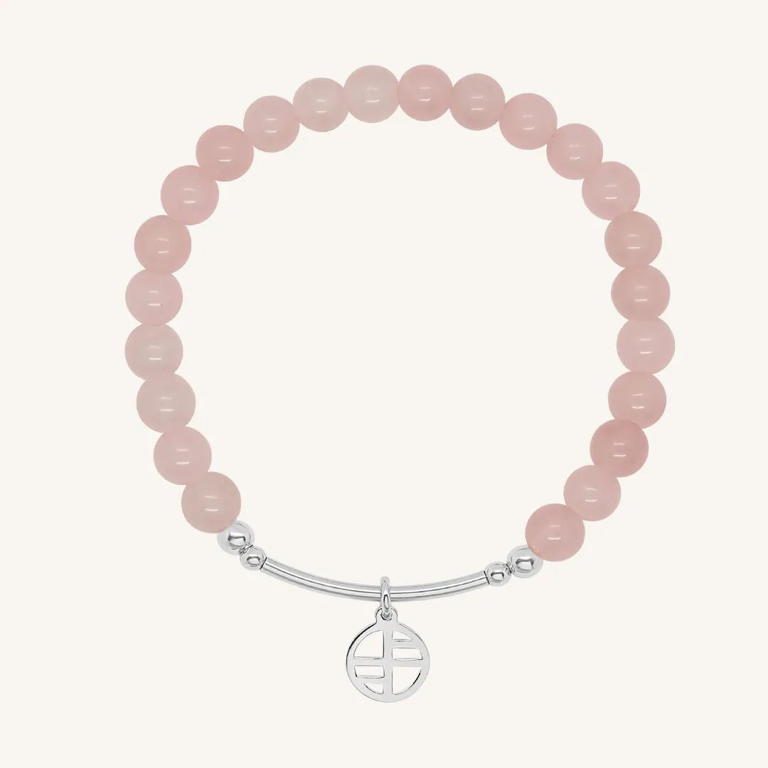 Aragonite Charm Bracelet - Stone of Insight
