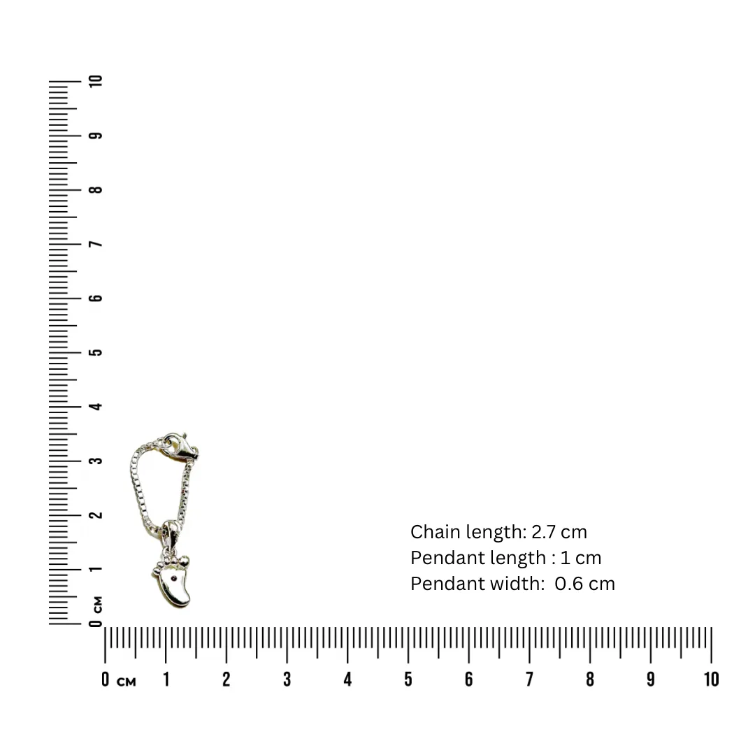 Baby Feet 925 Silver Watch Charm