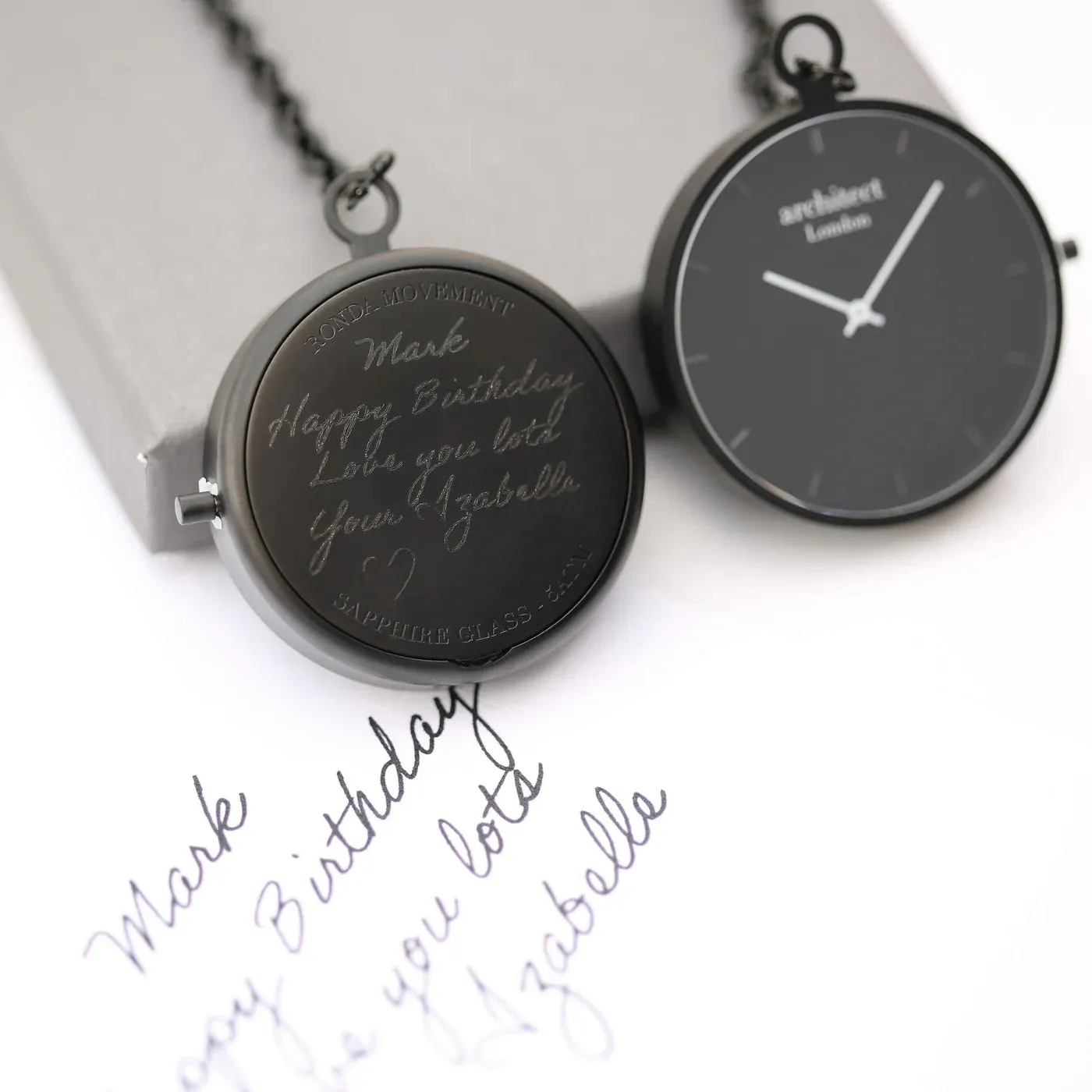Bespoke Architect Modern Pocket Watch