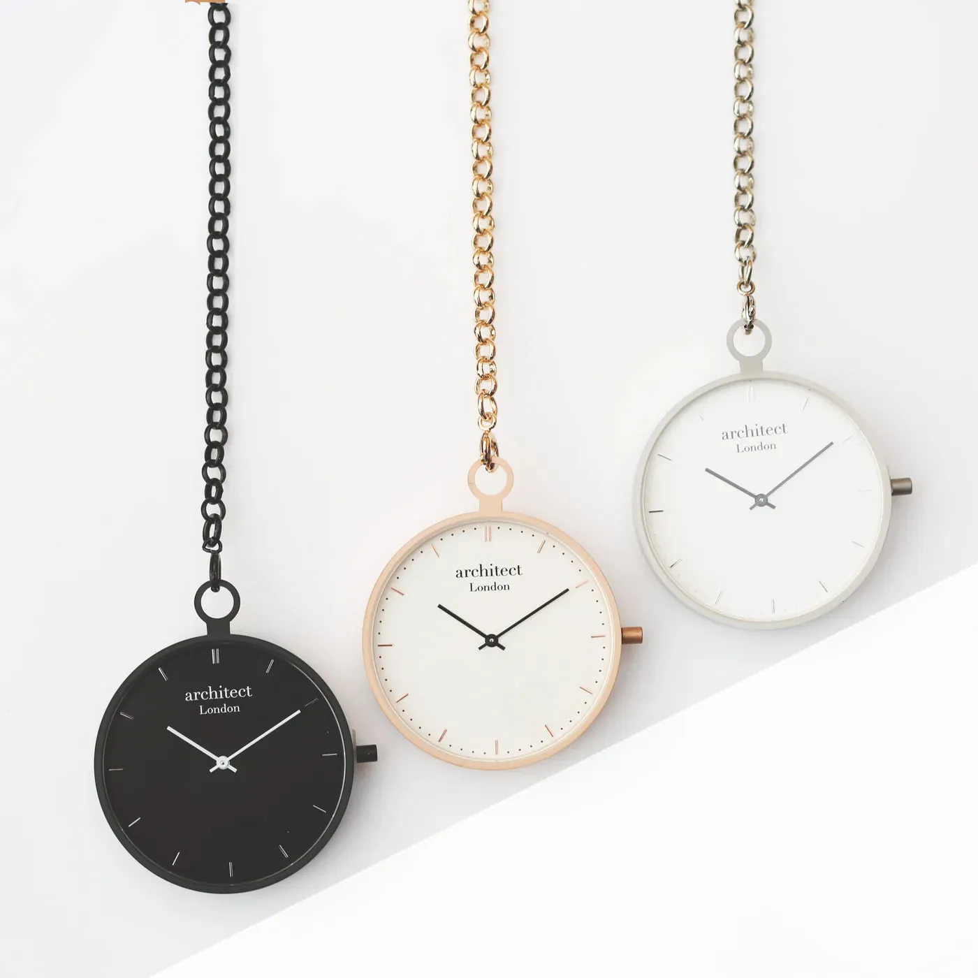 Bespoke Architect Modern Pocket Watch