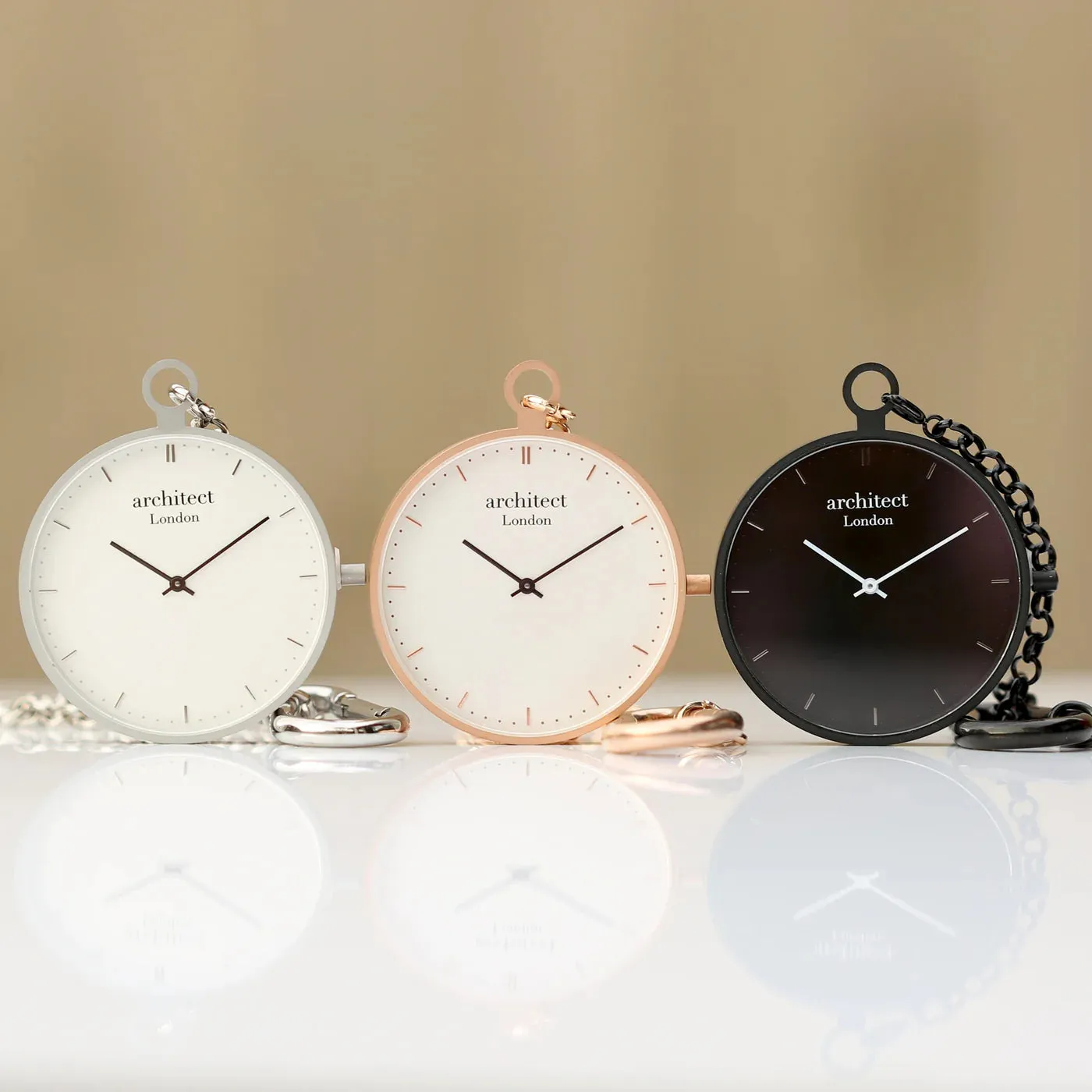 Bespoke Architect Modern Pocket Watch