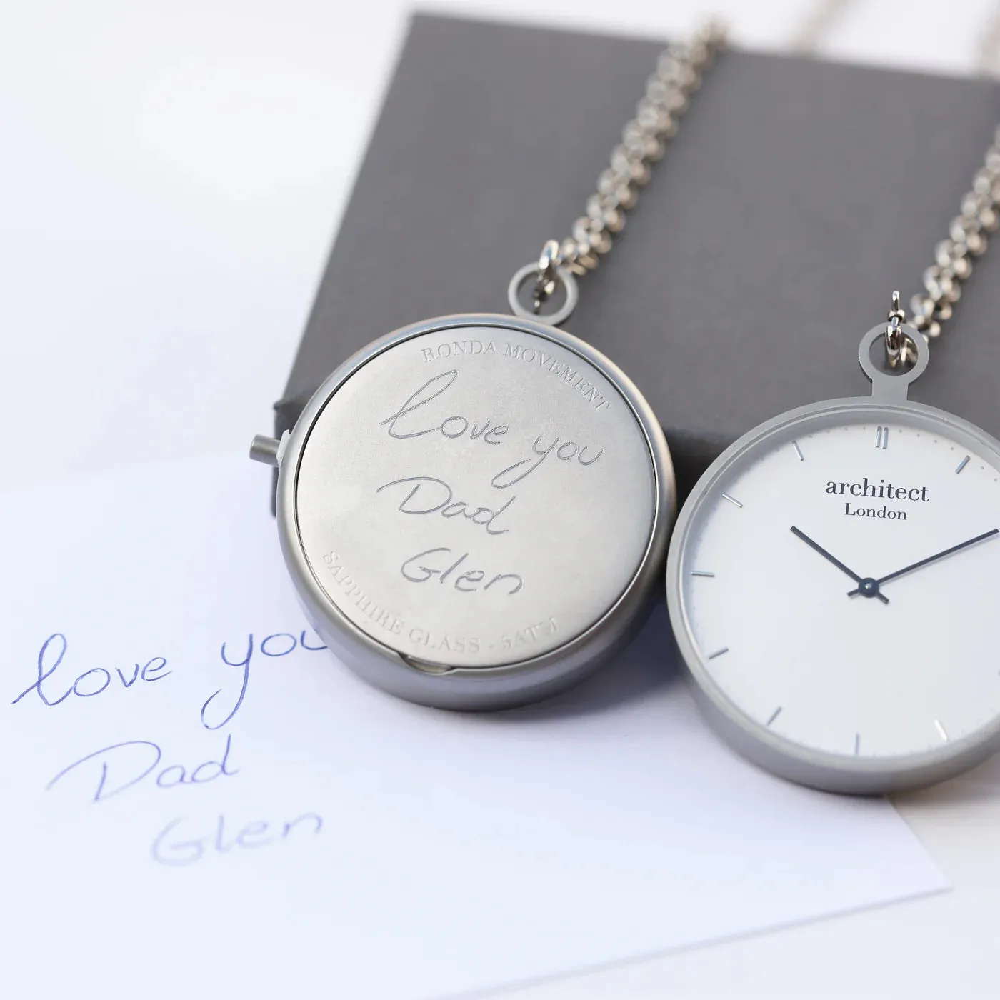 Bespoke Architect Modern Pocket Watch
