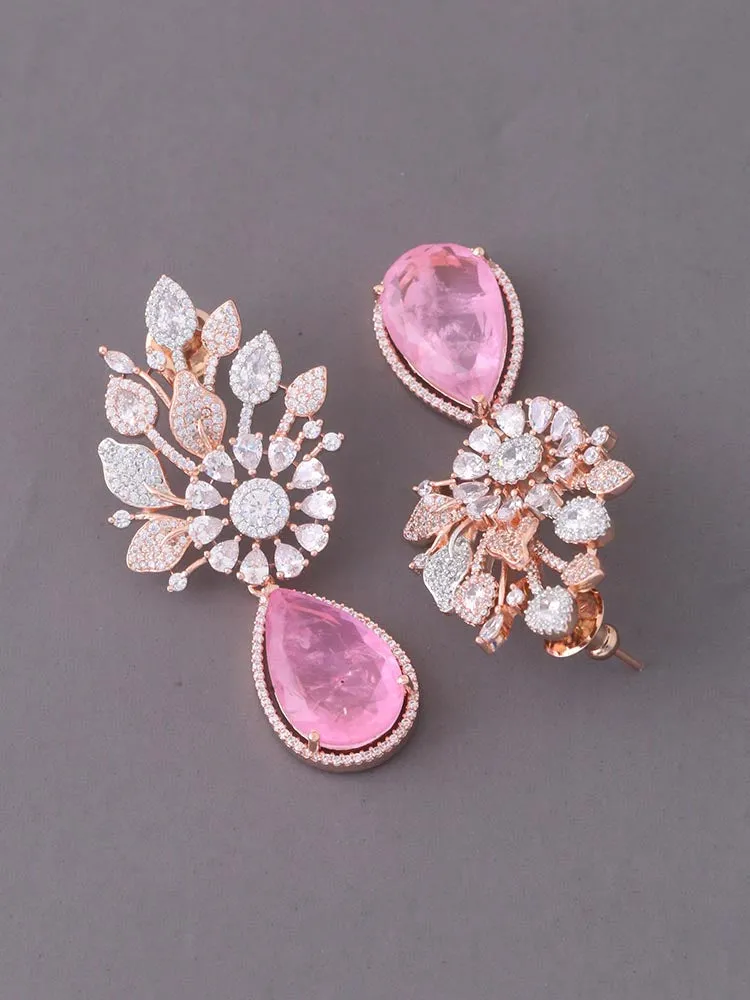 Blush Minta Zirconia Danglers