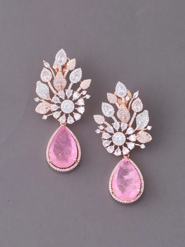 Blush Minta Zirconia Danglers