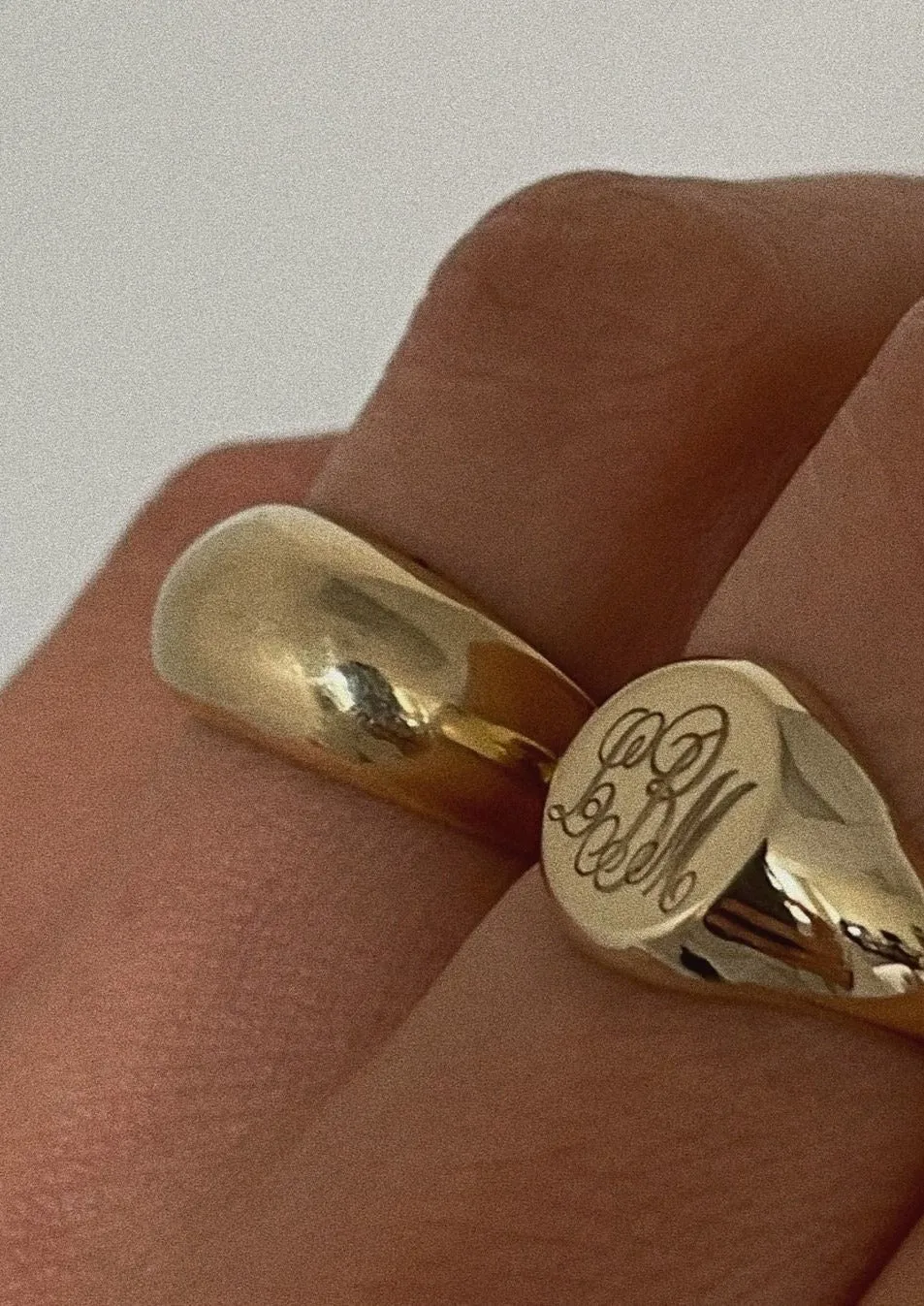 Bold Classic Signet Ring