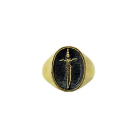 Brass "Cutlass" Signet
