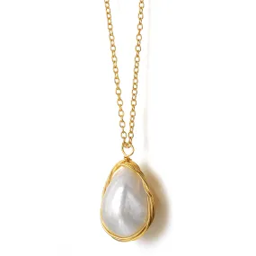 Brigitte Boho Teardrop Necklace