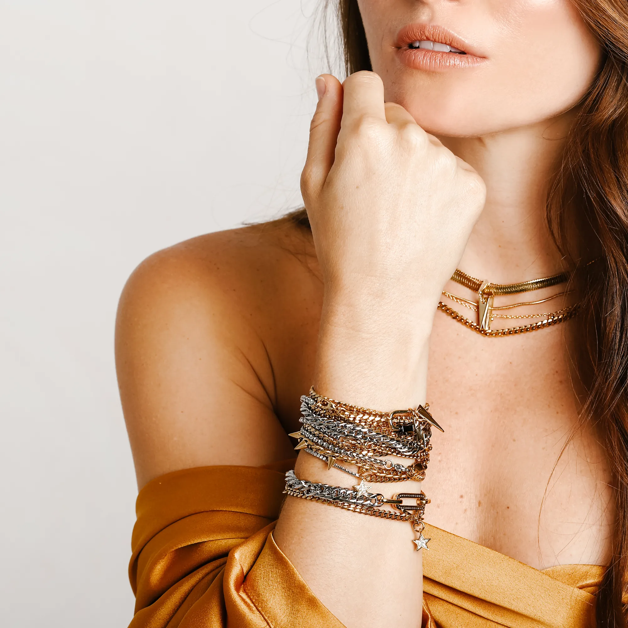CAPPUCCINO BLENDED BRACELET