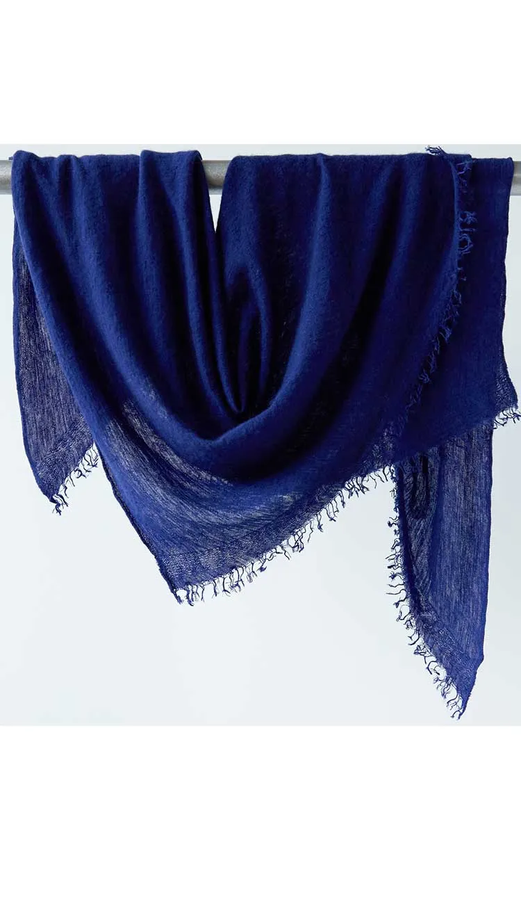 Cashmere Mini Love Scarf Cashmere - Blueberry