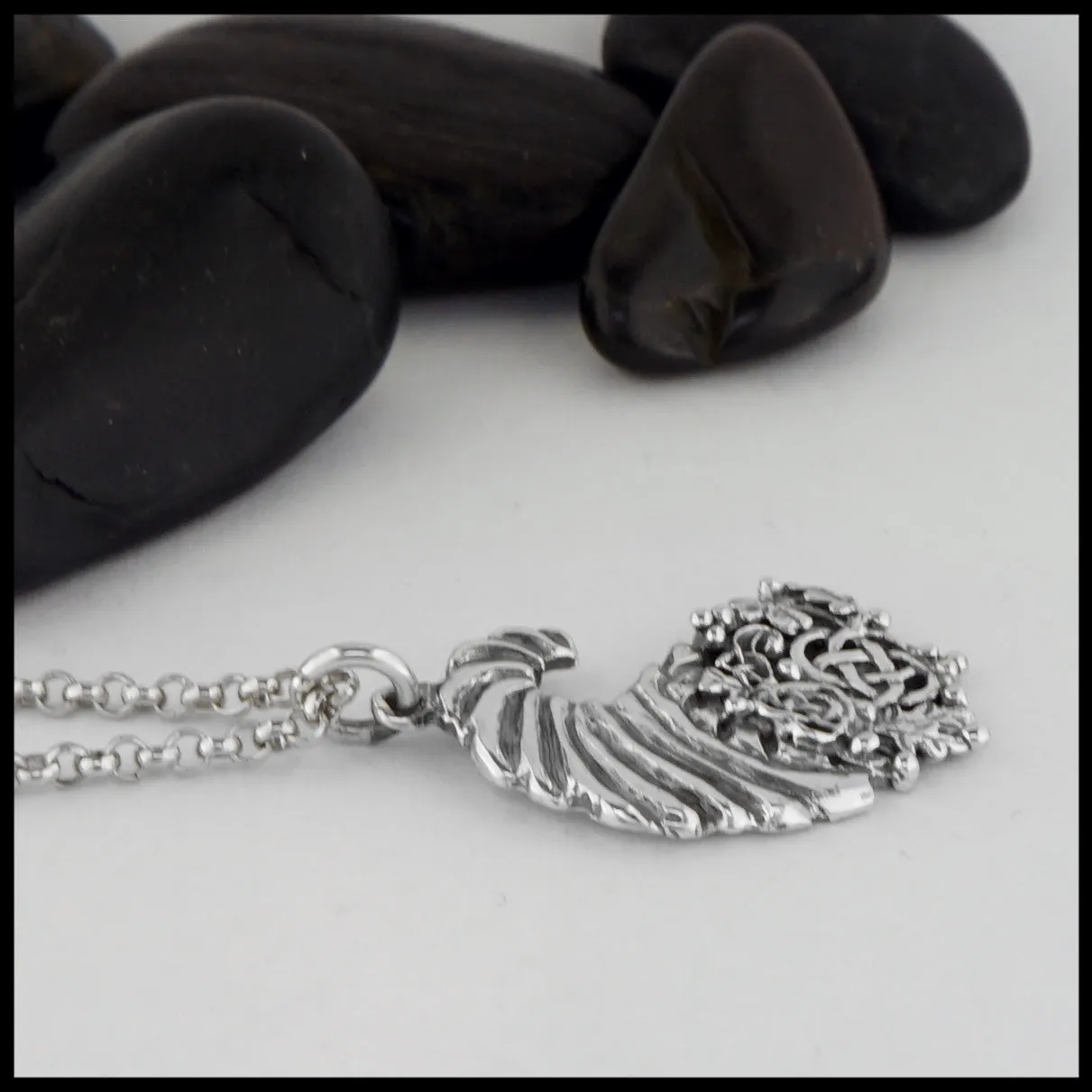 Celtic Cornucopia Pendant