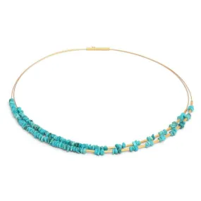 Chipas Turquoise Necklace - 85374256