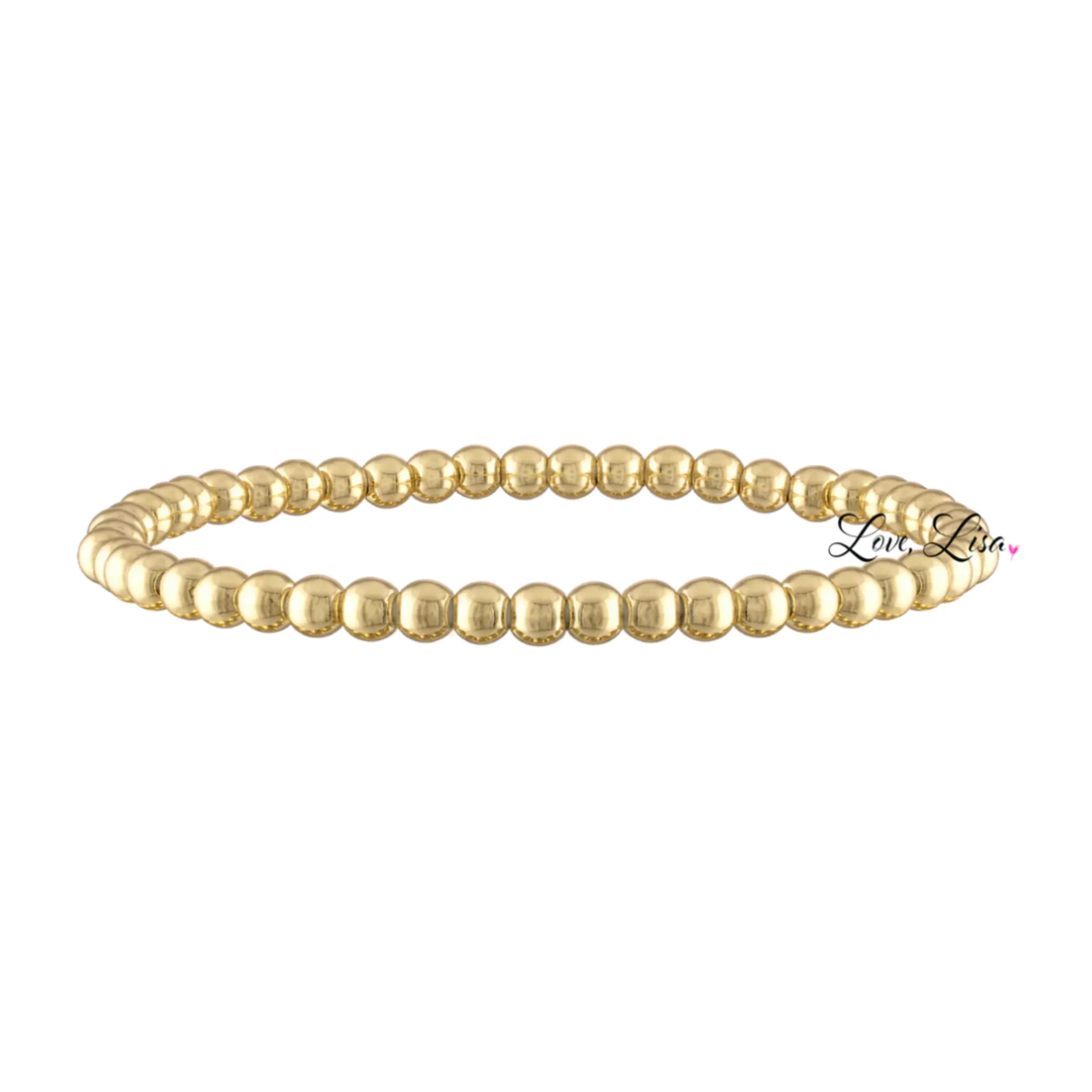 Classic beaded stretch bracelets