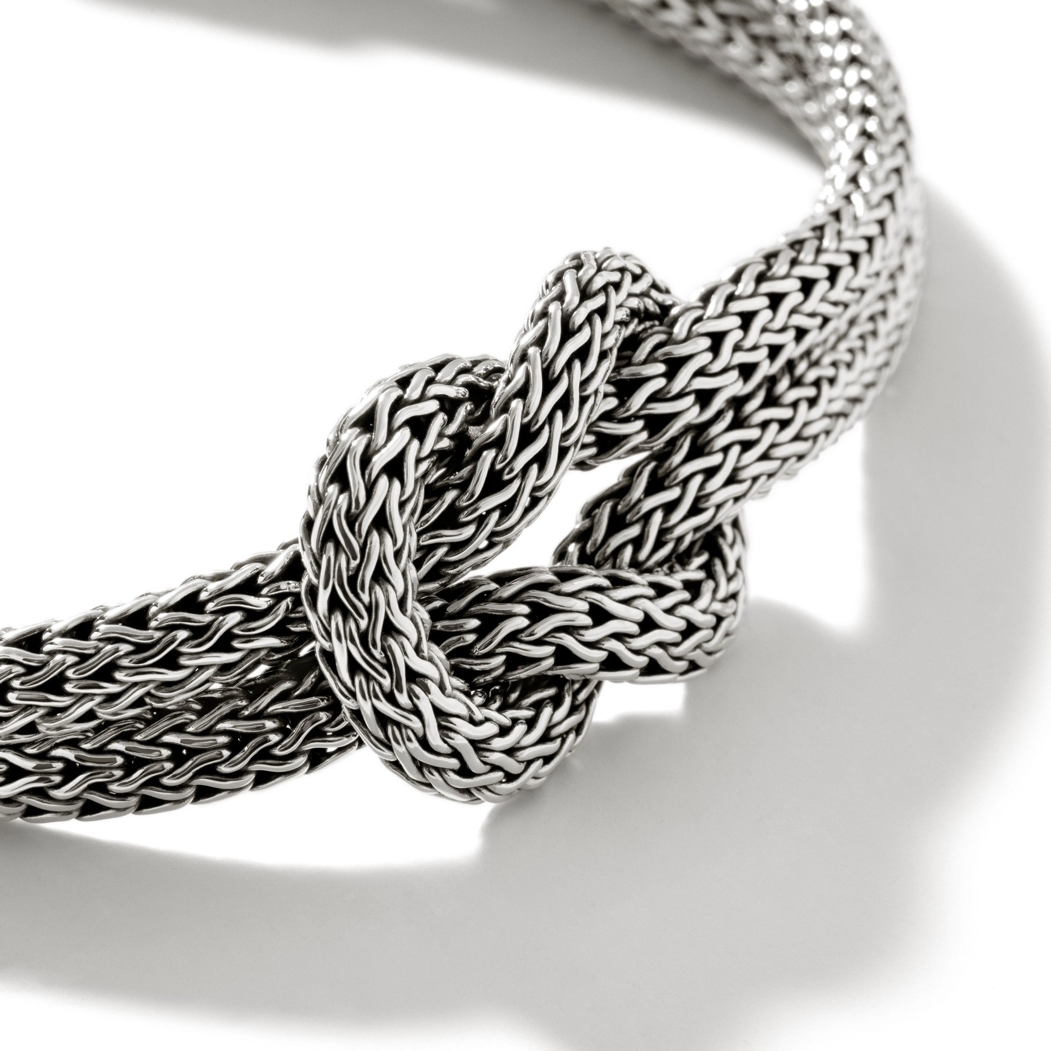 Classic Chain Silver Manah Double Row Bracelet