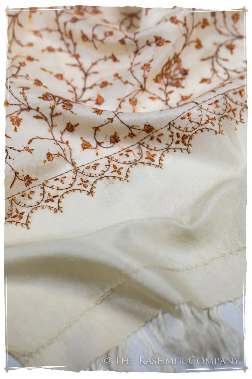 Clementia Luxe Française Organic Silk Scarf