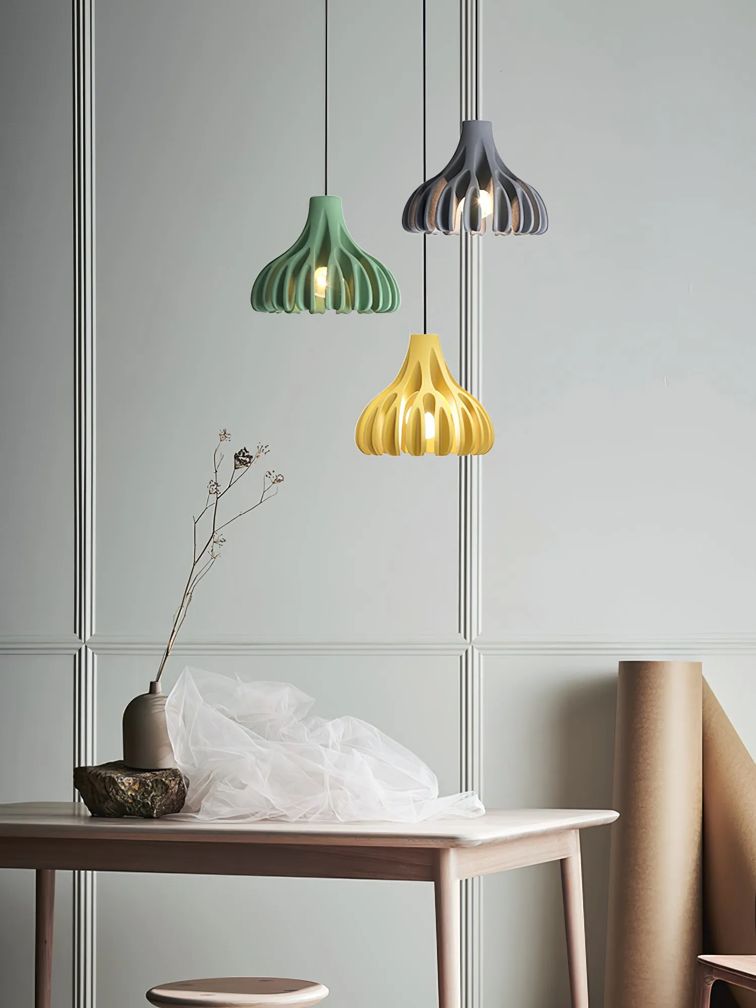 Coral Resin Swag Lights