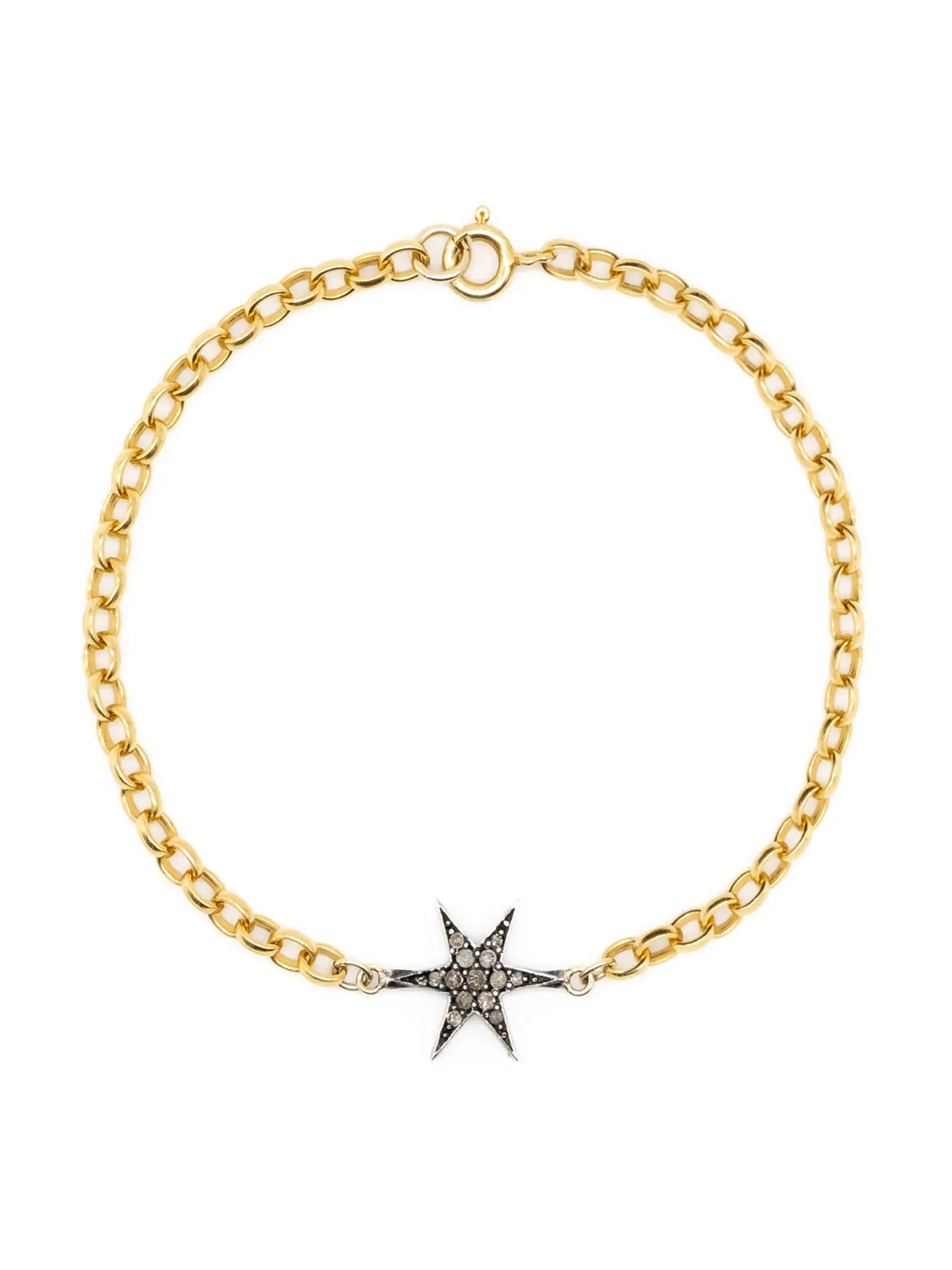 Cosmic star diamond bracelet