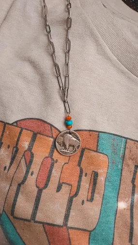 Country roads take me home necklace