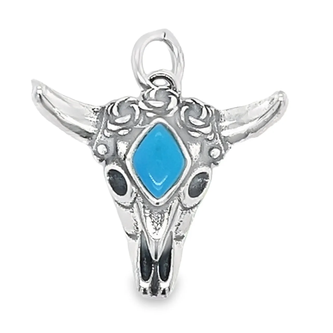 D1719 Turquoise Toro Pendant Big
