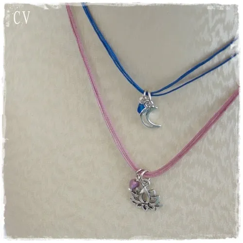 Dainty Lotus Necklace
