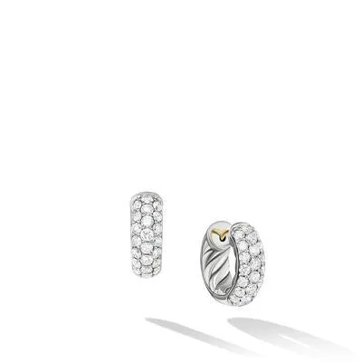 David Yurman 5mm Micro Huggie Earrings