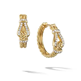 David Yurman 7.5mm Loop Hoop Earrings