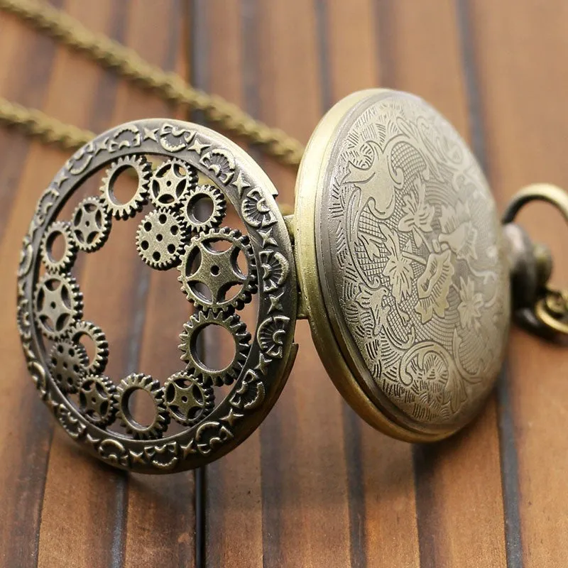 'Days, Months, Gears' Pocket Watch