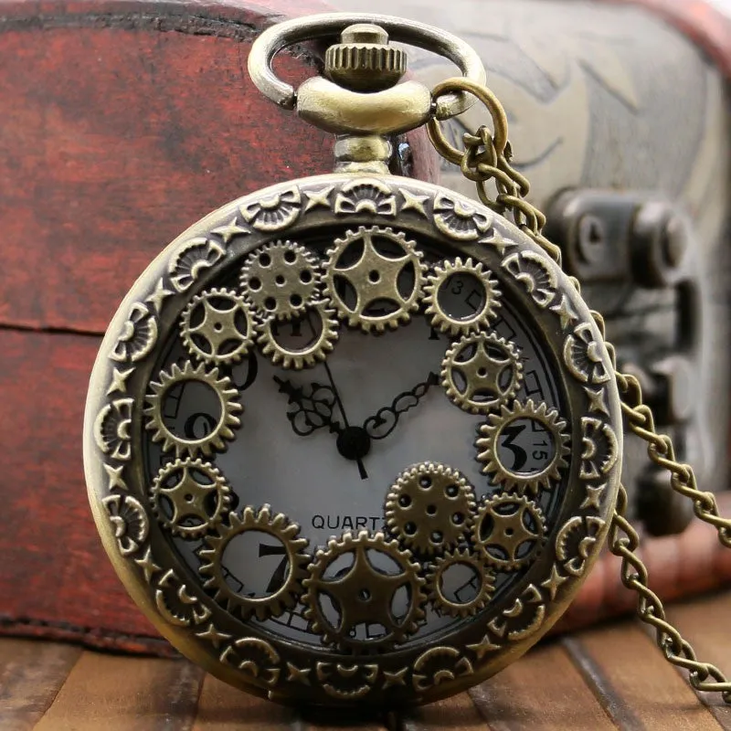 'Days, Months, Gears' Pocket Watch