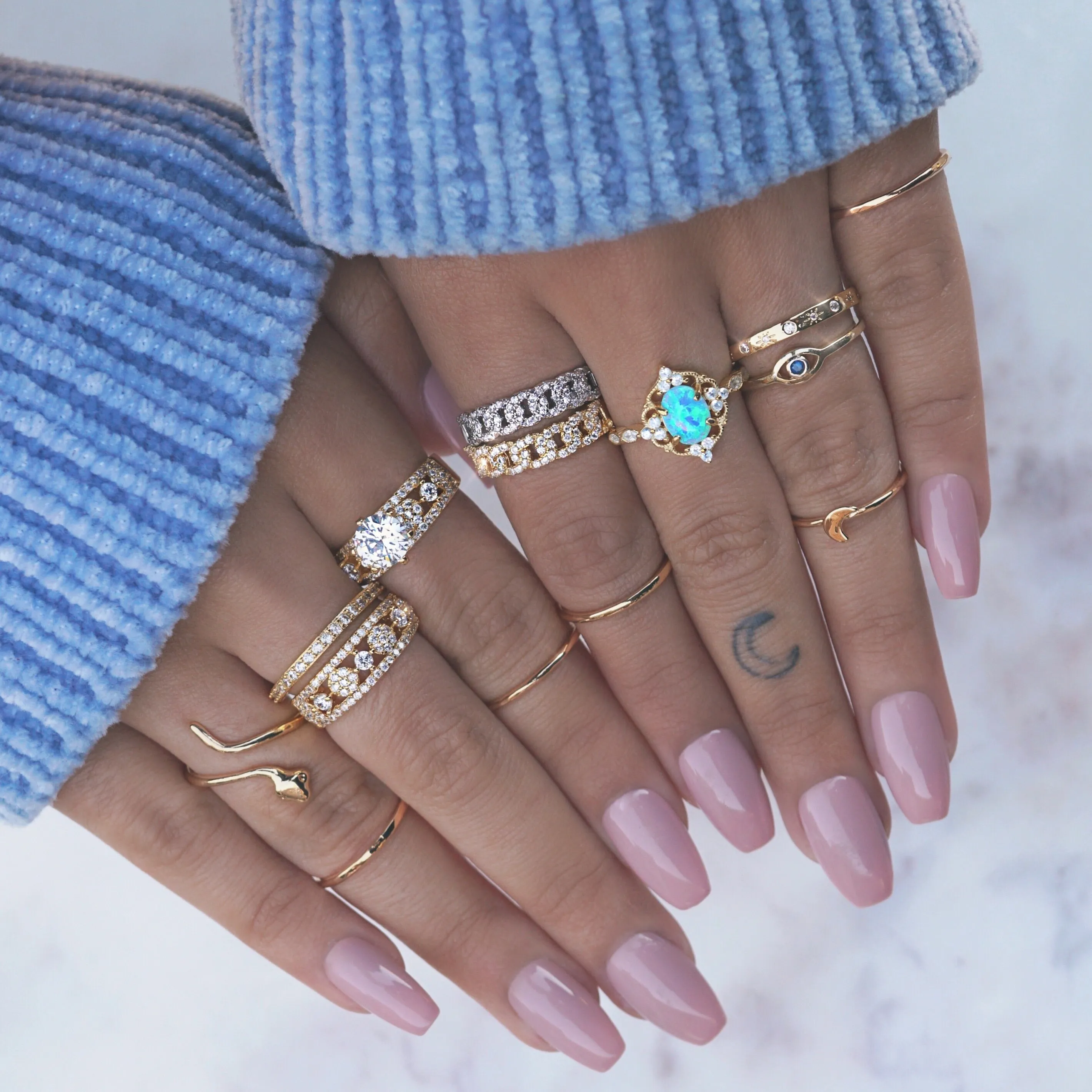 Diamond Chain Ring
