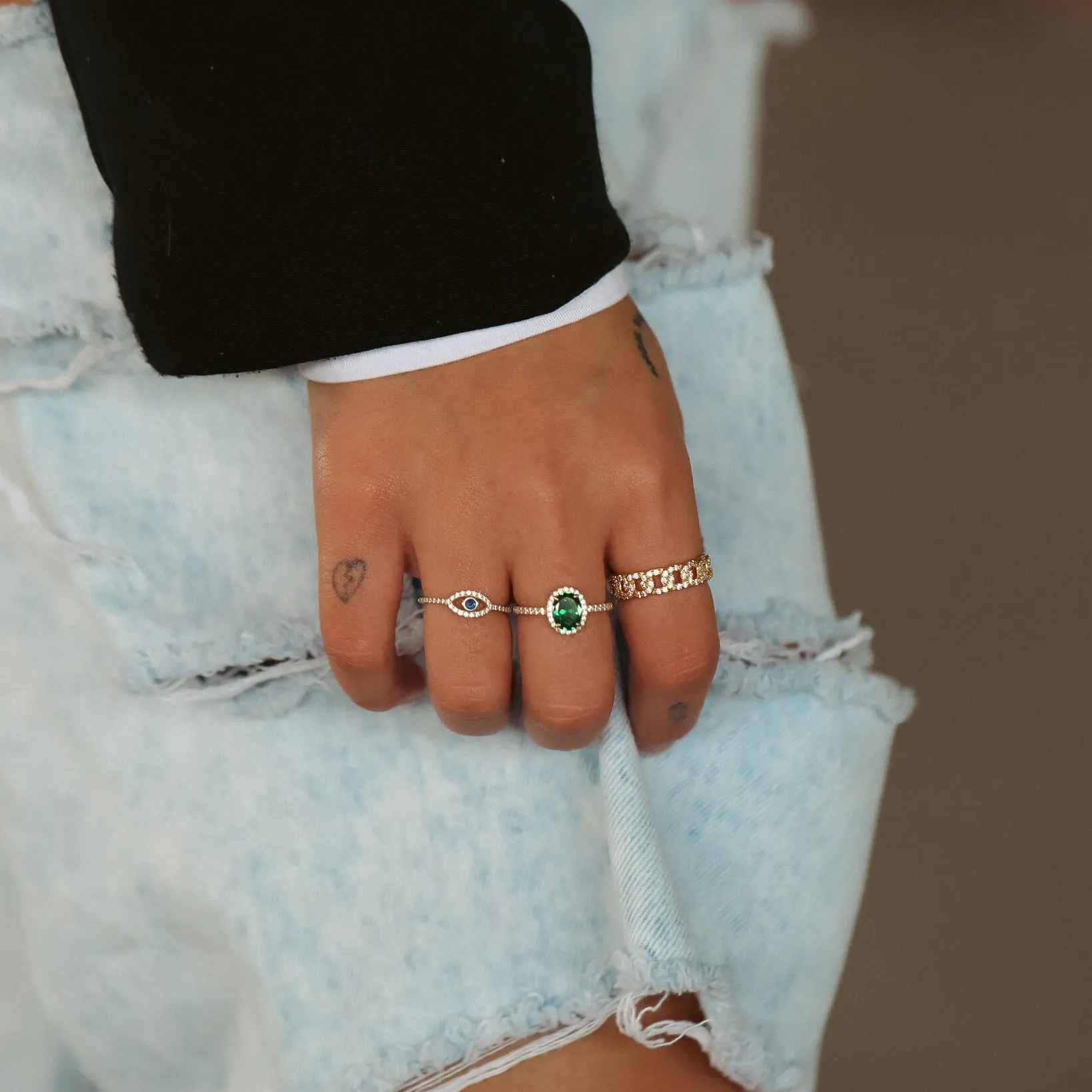 Diamond Chain Ring