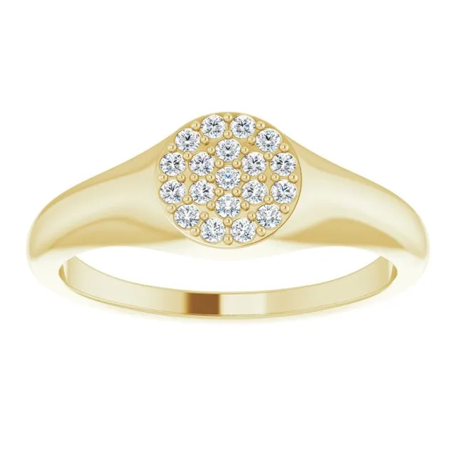 Diamond Signet Ring