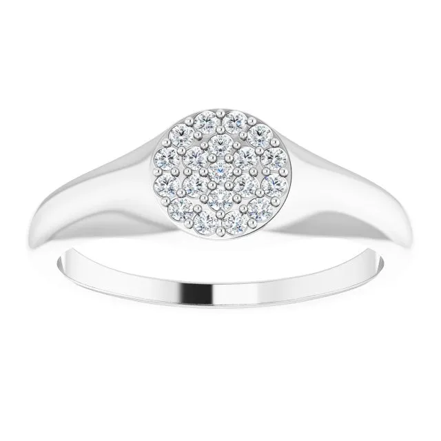 Diamond Signet Ring