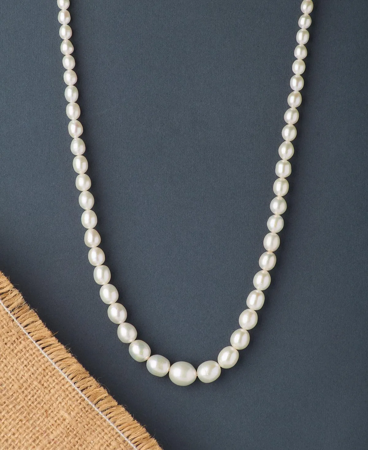 Elegant 1 line Pearl Necklace