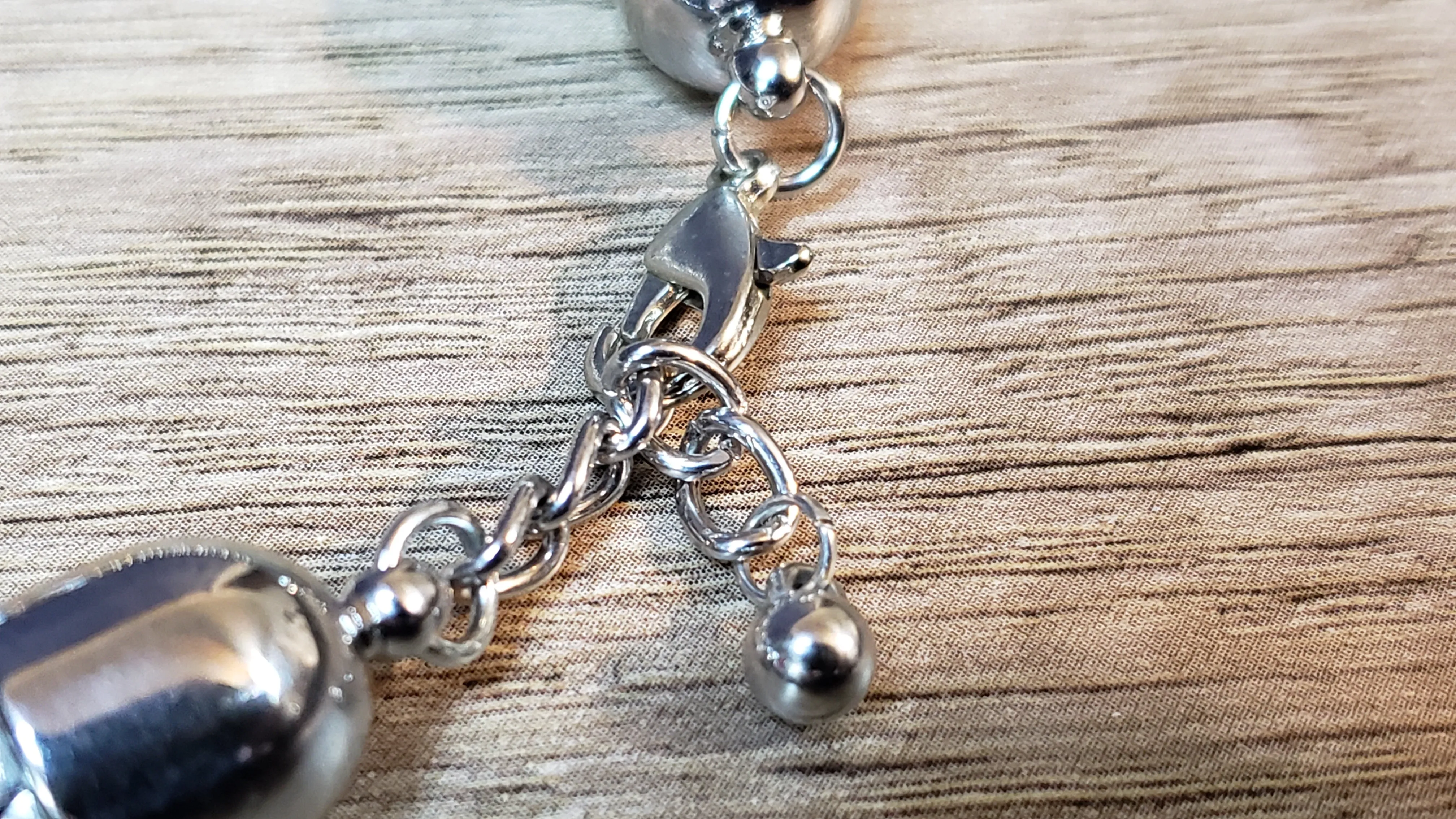 Extra Large Unisex Stainless Steel Bracelet Adjustable up to 11" with Lobster Claw Clasp.
 
 