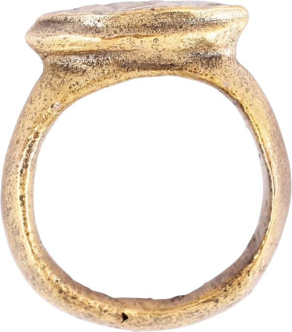 FINE ROMAN RING C.4th-6th CENTURY AD SIZE 2 ½