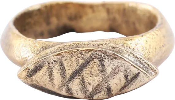 FINE ROMAN RING C.4th-6th CENTURY AD SIZE 2 ½