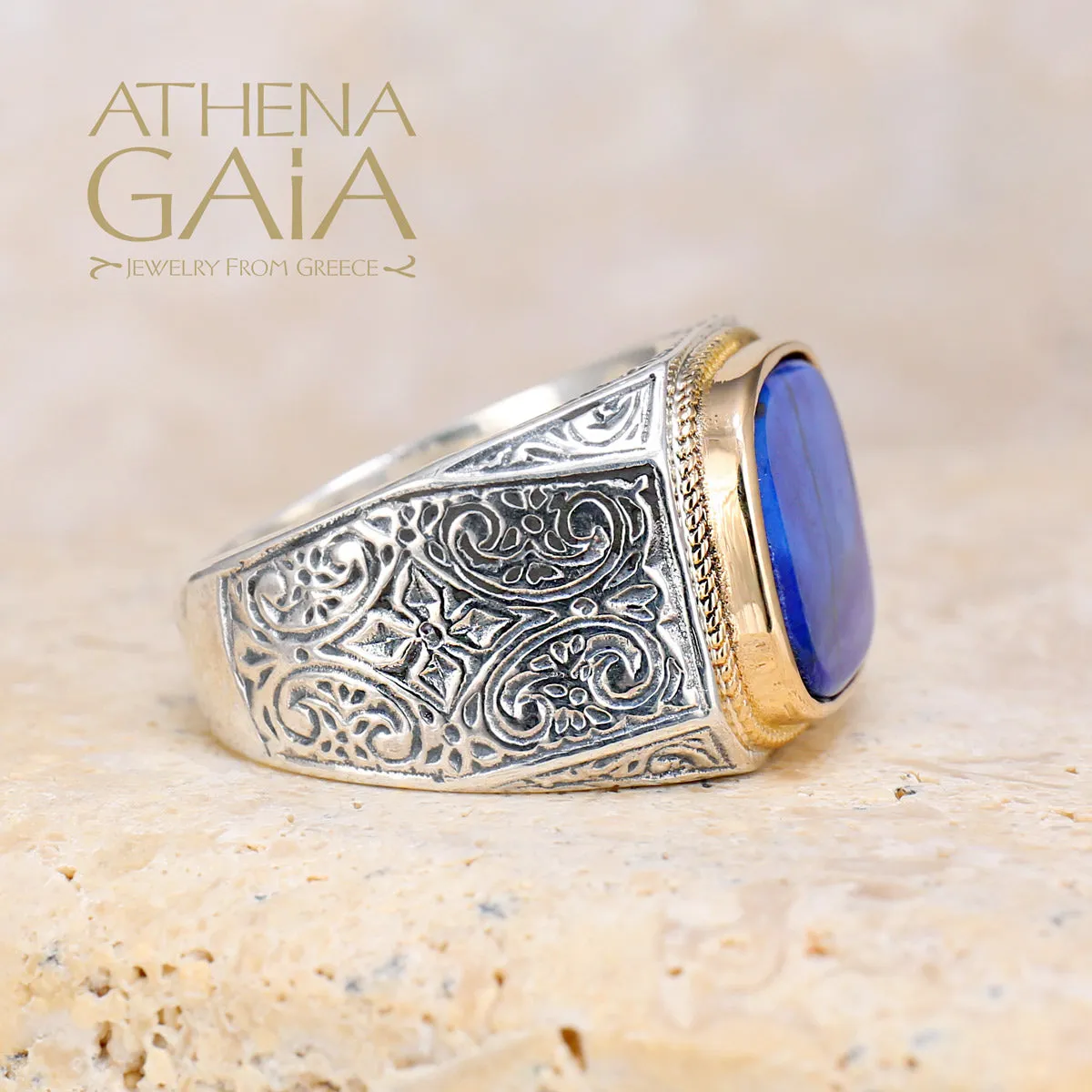 Flat Faced Club Ring