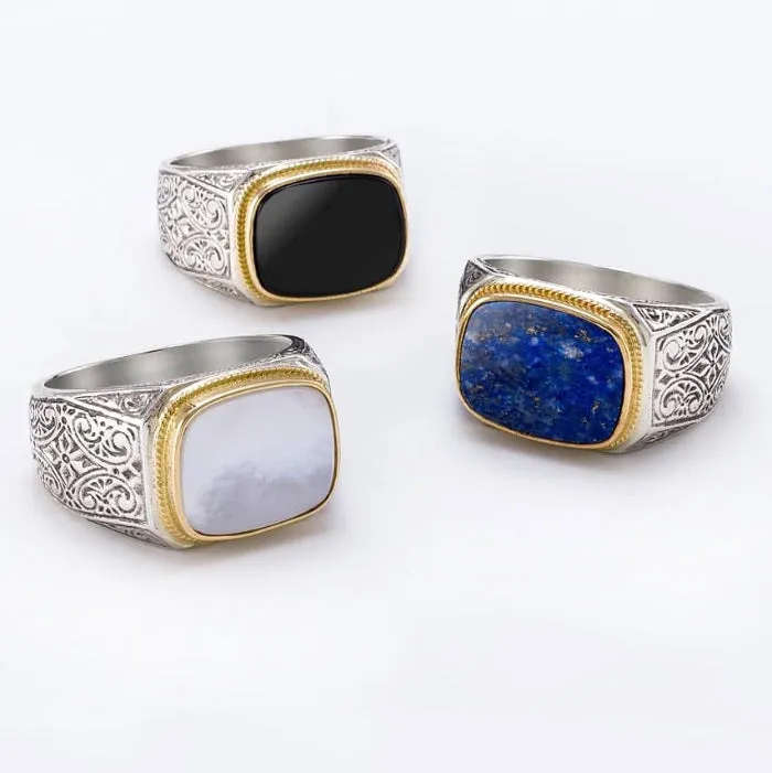 Flat Faced Club Ring
