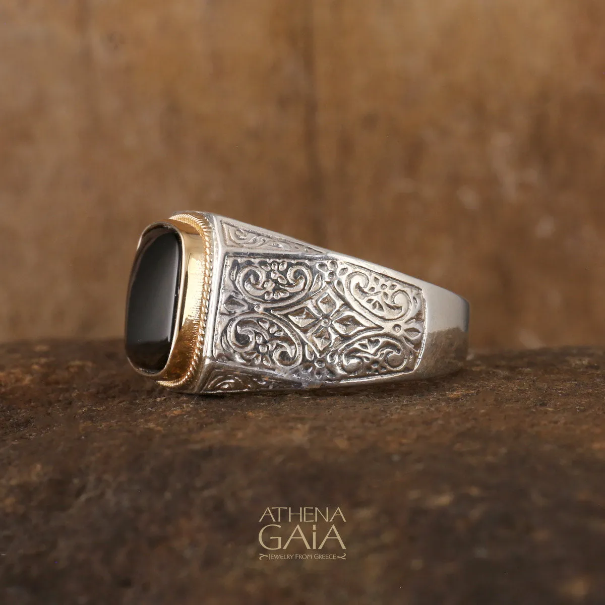 Flat Faced Club Ring
