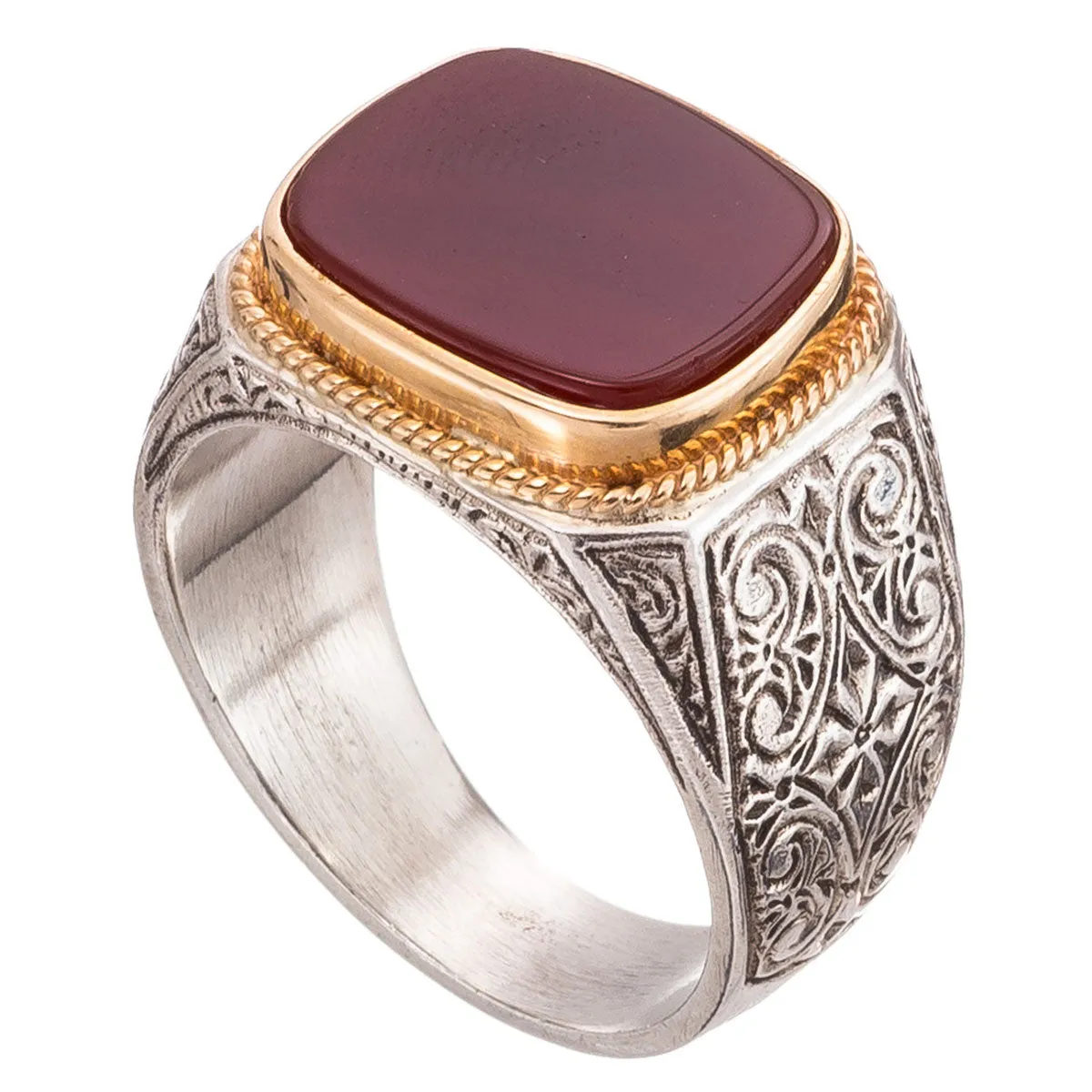 Flat Faced Club Ring